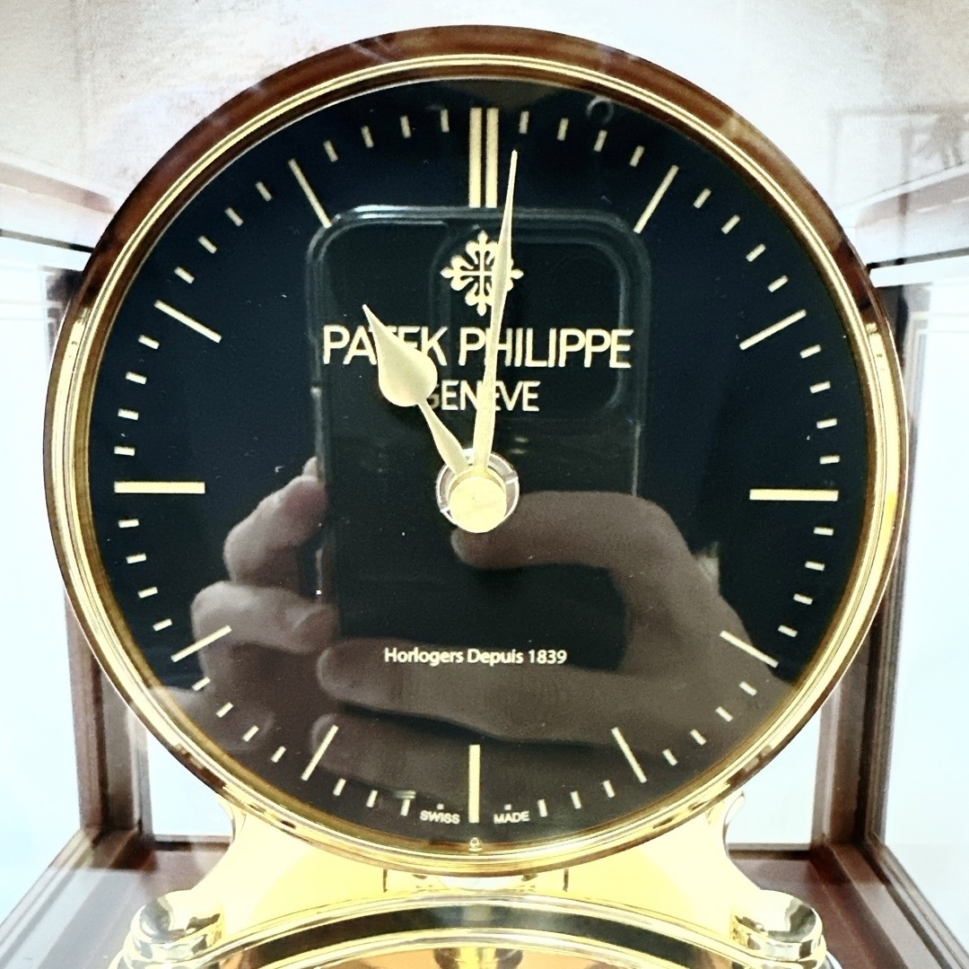 PATEK PHILIPPE(パテックフィリップ)の高級 非売品 即日発送 パテックフィリップ 置時計 PATEK PHILIPPE インテリア/住まい/日用品のインテリア小物(置時計)の商品写真