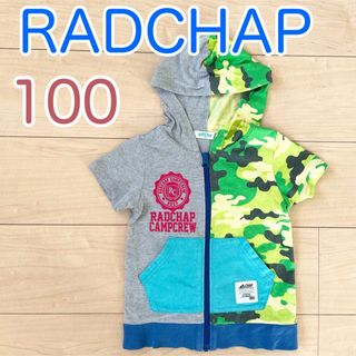 ラッドチャップ(RADCHAP)の100 RADCHAP ラッドチャップ  パーカー ジップパーカー ジップアップ(Tシャツ/カットソー)