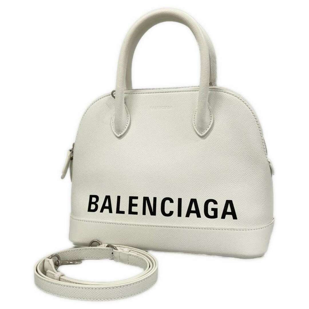 Balenciaga(バレンシアガ)のバレンシアガ ハンドバッグ ヴィル トップハンドル  レザー 550645 BALENCIAGA バッグ 2wayショルダーバッグ 白 レディースのバッグ(ハンドバッグ)の商品写真
