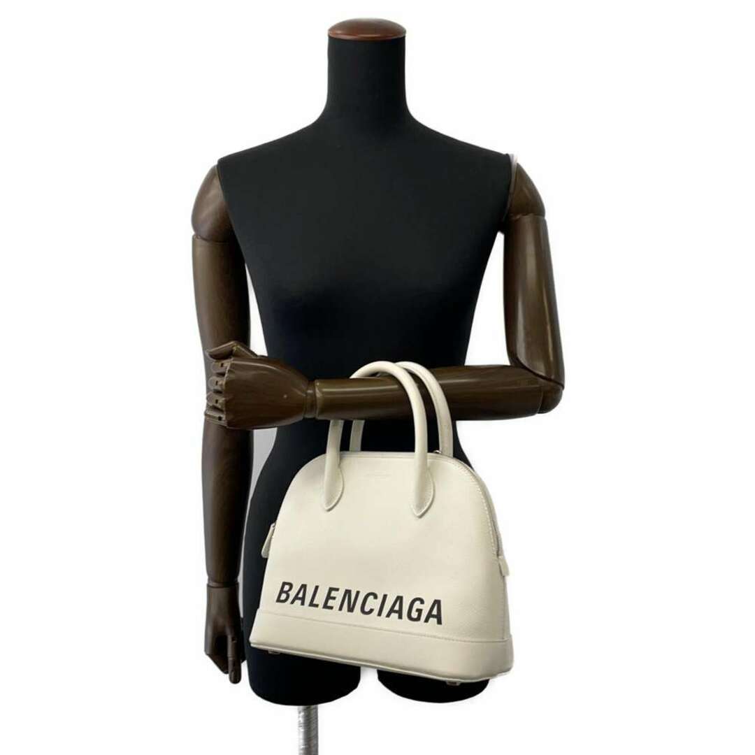 Balenciaga(バレンシアガ)のバレンシアガ ハンドバッグ ヴィル トップハンドル  レザー 550645 BALENCIAGA バッグ 2wayショルダーバッグ 白 レディースのバッグ(ハンドバッグ)の商品写真