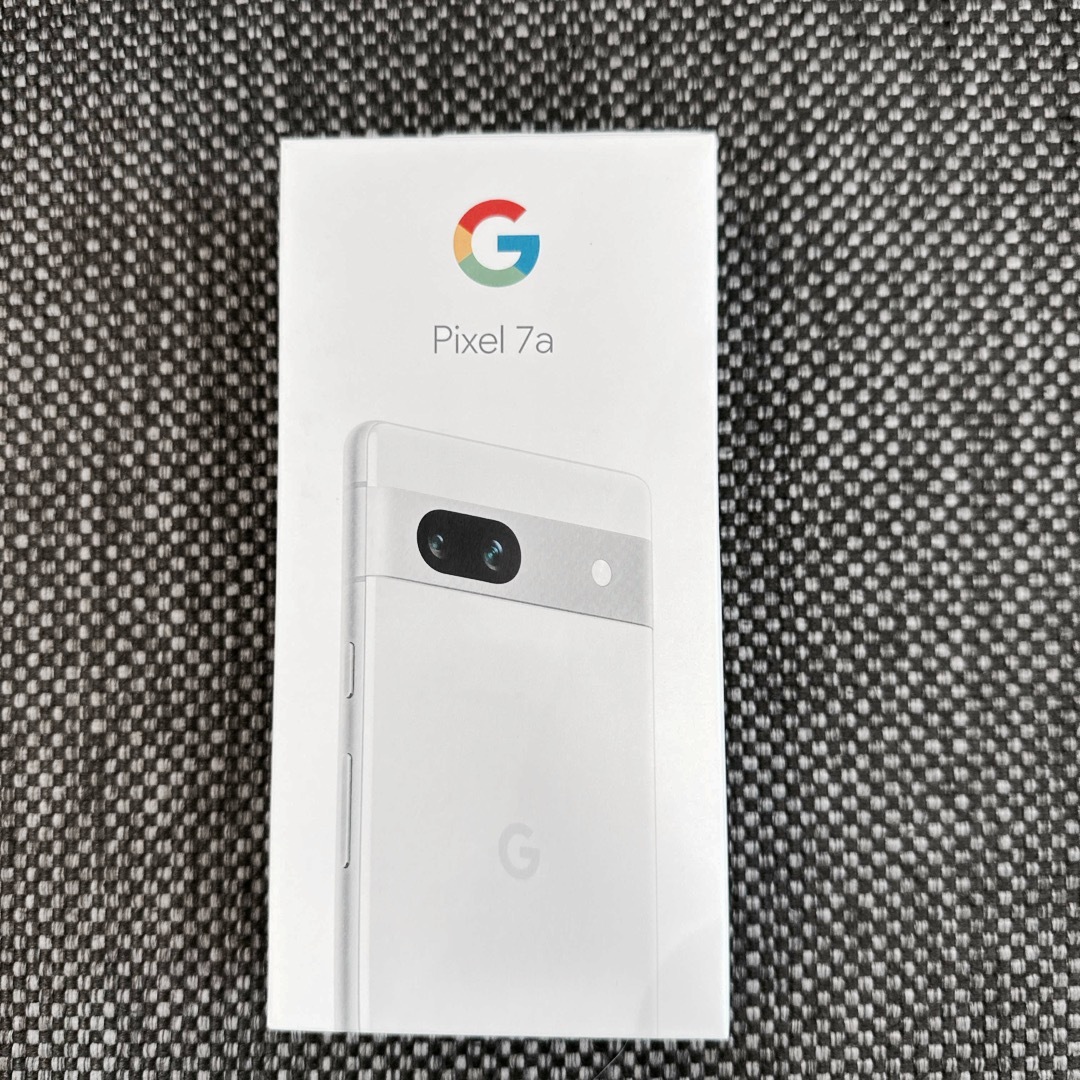 Google Pixel(グーグルピクセル)の【未使用】Google Pixel 7a スノー 128 GB  simフリー スマホ/家電/カメラのスマートフォン/携帯電話(スマートフォン本体)の商品写真