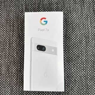 グーグルピクセル(Google Pixel)の【未使用】Google Pixel 7a スノー 128 GB  simフリー(スマートフォン本体)