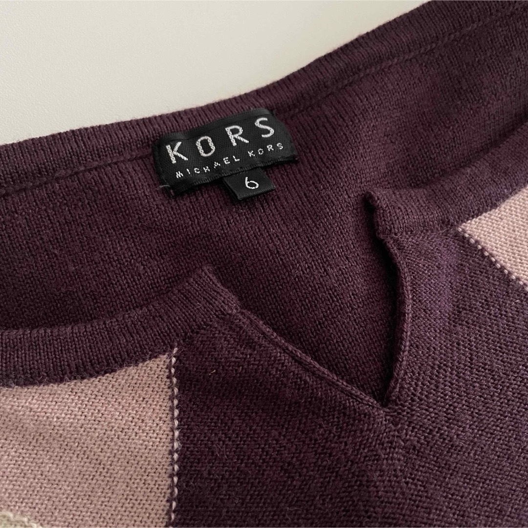 Michael Kors(マイケルコース)のマイケルコース半袖ニット レディースのトップス(ニット/セーター)の商品写真