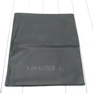 ディーゼル(DIESEL)の美品 ディーゼル 袋 エンボス ロゴ レザー 調 保存袋 ショッパー バッグ シューズ ブラック 黒 A4 メンズ レディース EHM 1205-H80(その他)