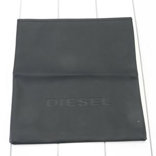 ディーゼル(DIESEL)の美品 ディーゼル 袋 エンボス ロゴ レザー 調 保存袋 ショッパー バッグ シューズ ブラック 黒 メンズ レディース EHM 1205-H75(その他)