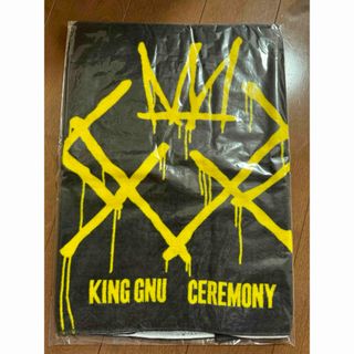 ｢新品 レア品｣King Gnu ceremony 2020 タオル  ブラック(ミュージシャン)