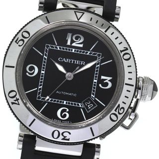 カルティエ(Cartier)のカルティエ CARTIER W31077U2 パシャ シータイマー デイト 自動巻き メンズ 保証書付き_798303(腕時計(アナログ))