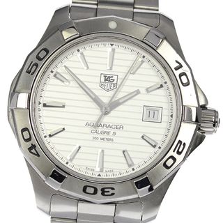 タグホイヤー(TAG Heuer)のタグホイヤー TAG HEUER WAP2011 アクアレーサー キャリバー5 デイト 自動巻き メンズ _783916(腕時計(アナログ))