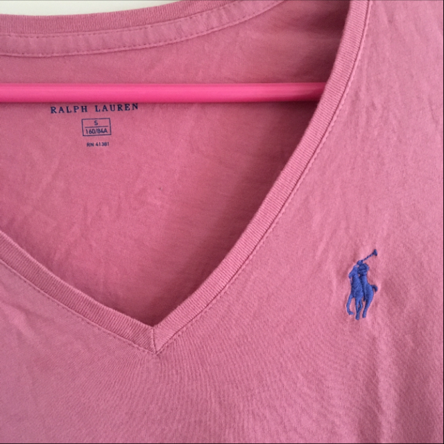 POLO RALPH LAUREN(ポロラルフローレン)の美品★POLO★Tシャツ★ピンク レディースのトップス(Tシャツ(半袖/袖なし))の商品写真