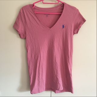 ポロラルフローレン(POLO RALPH LAUREN)の美品★POLO★Tシャツ★ピンク(Tシャツ(半袖/袖なし))