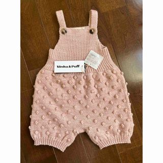 misha and puff layette ピンク ボヘミア ロンパース