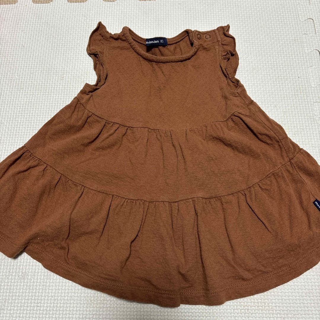 mou jon jon(ムージョンジョン)のムージョンジョン キッズ/ベビー/マタニティのベビー服(~85cm)(ワンピース)の商品写真