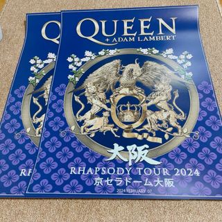 QUEEN ADAM 2024 リトグラフ 大阪 ポスター クイーン(ミュージシャン)