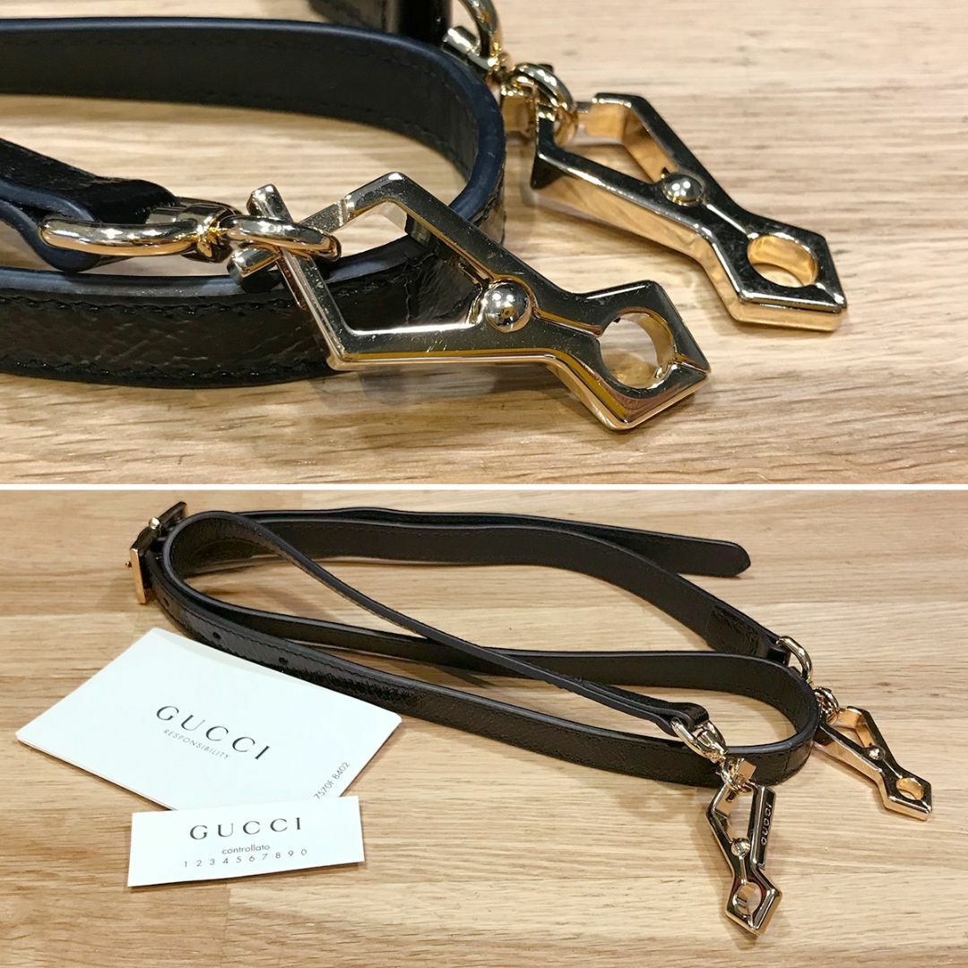 Gucci(グッチ)の美品 グッチ オフィディア 2WAYハンドバッグ ボストン スエード ブラック レディースのバッグ(ボストンバッグ)の商品写真