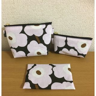 マリメッコ(marimekko)の☆お買い得3点セット‼︎ハンドメイド マリメッコ ポーチ☆(ポーチ)