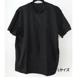 モンクレール(MONCLER)のモンクレール MONCLER ラバーワッペン バックプリント Tシャツ Lサイズ(Tシャツ/カットソー(半袖/袖なし))