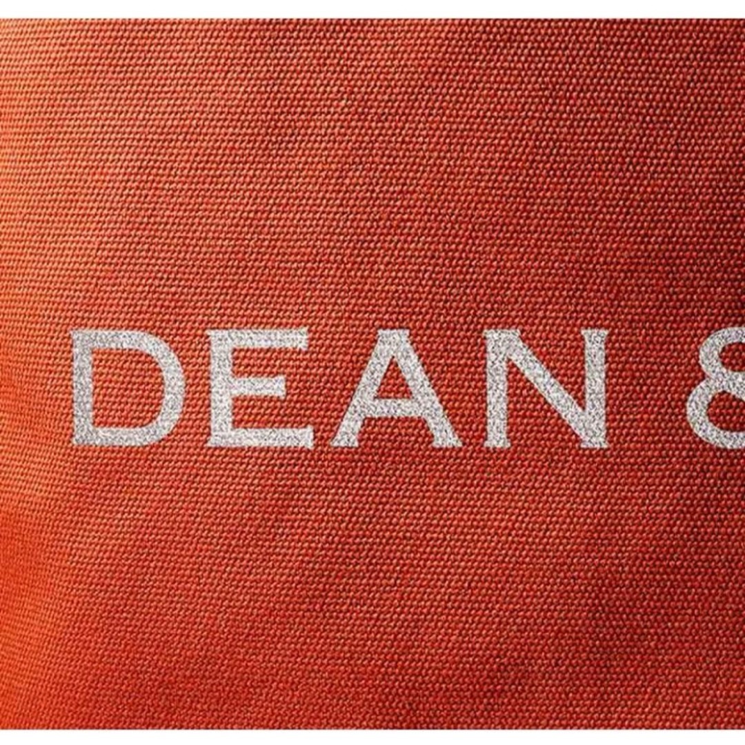 DEAN & DELUCA(ディーンアンドデルーカ)の新品未開封DEAN&DELUCAテラコッタオレンジチャリティートートバッグ L レディースのバッグ(トートバッグ)の商品写真