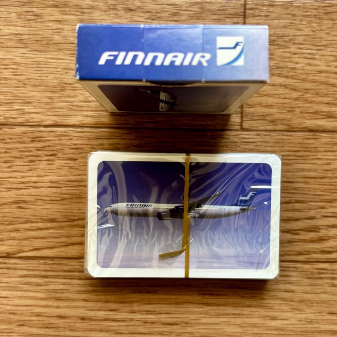 Finnair トランプ エンタメ/ホビーのテーブルゲーム/ホビー(航空機)の商品写真