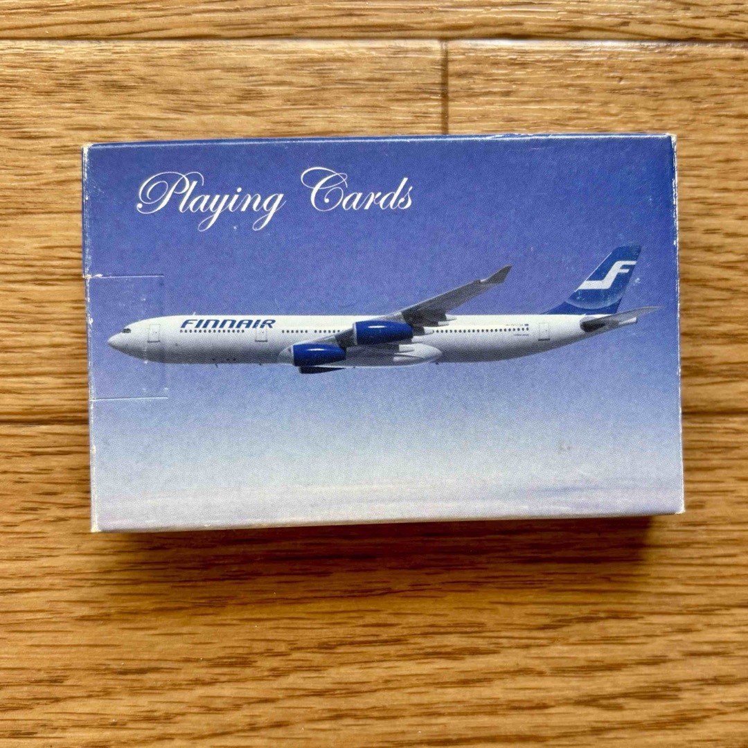 Finnair トランプ エンタメ/ホビーのテーブルゲーム/ホビー(航空機)の商品写真