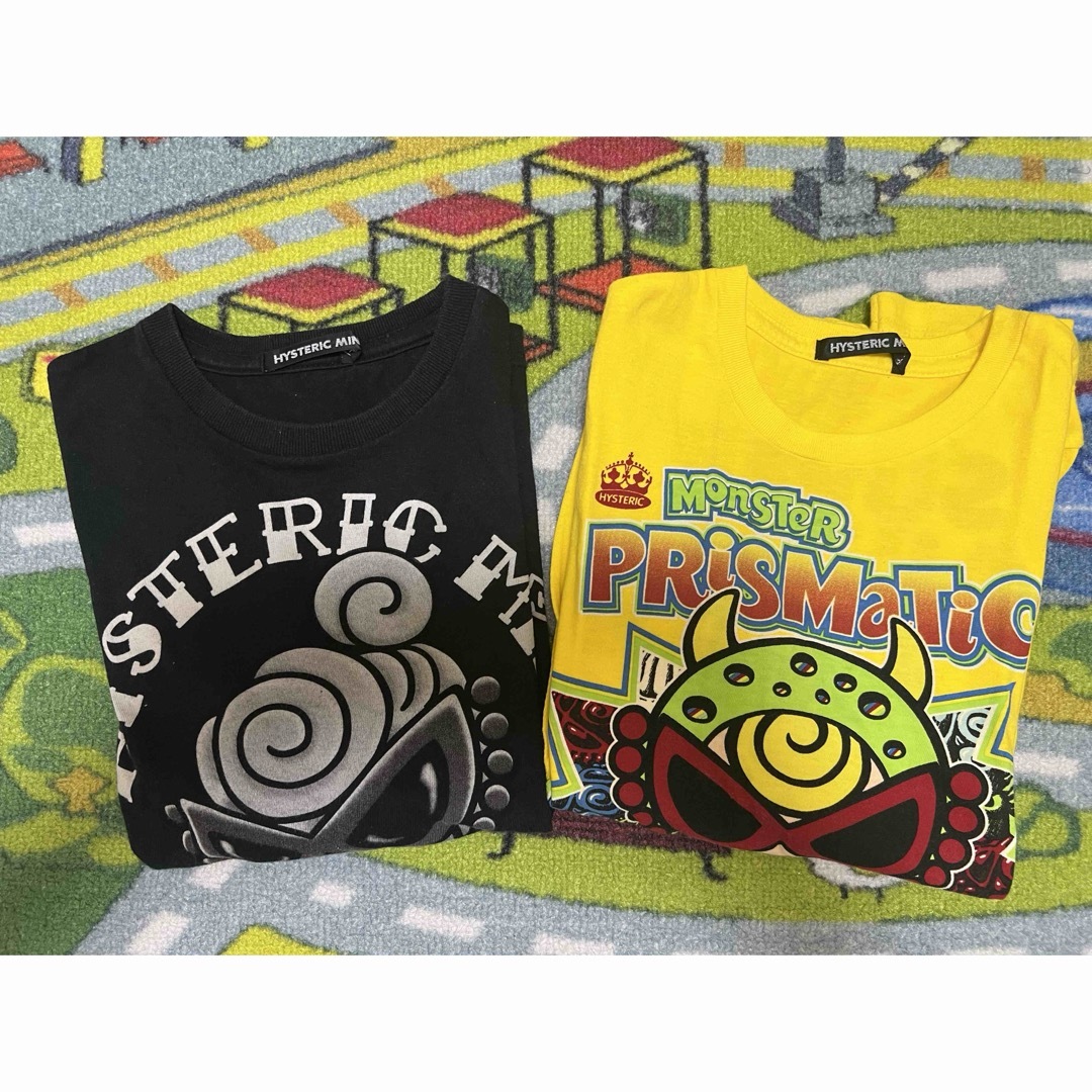 HYSTERIC MINI(ヒステリックミニ)の【美品】ヒスミニ   Tシャツ　2枚 キッズ/ベビー/マタニティのキッズ服男の子用(90cm~)(Tシャツ/カットソー)の商品写真