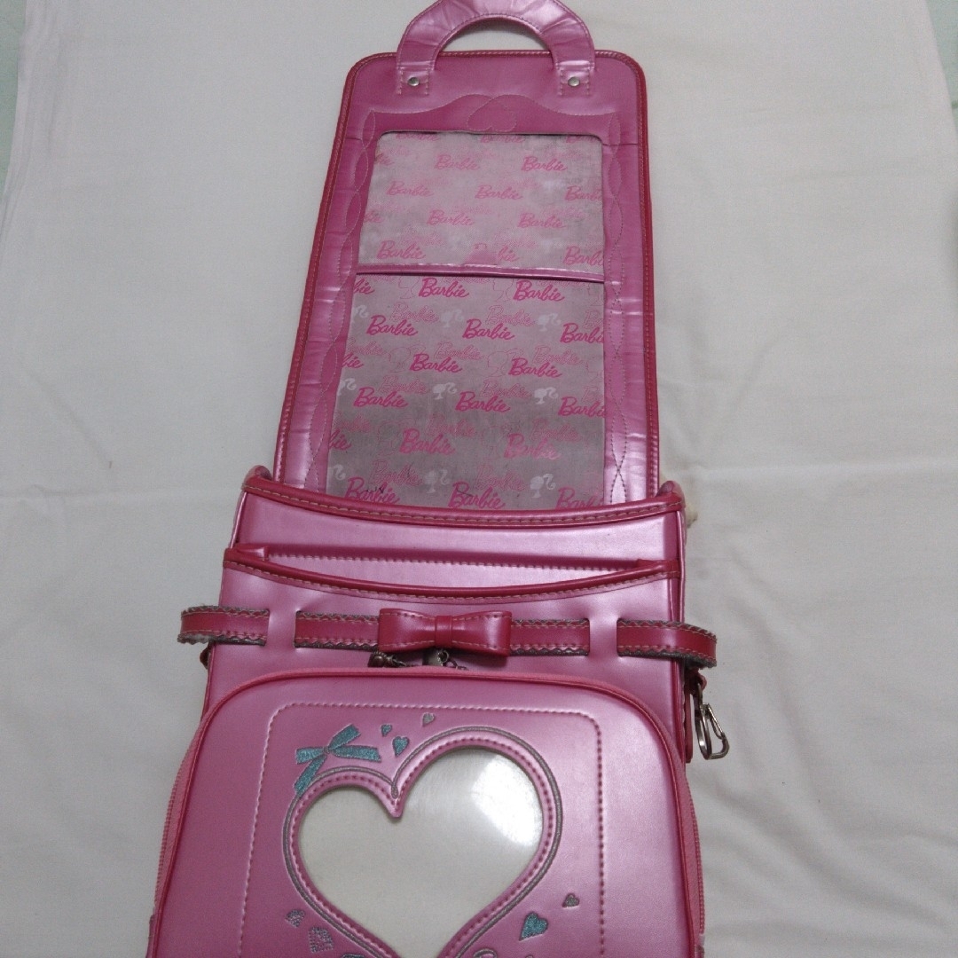 Barbie(バービー)のBarbie　くるピタ　ランドセル　ピンク キッズ/ベビー/マタニティのこども用バッグ(ランドセル)の商品写真
