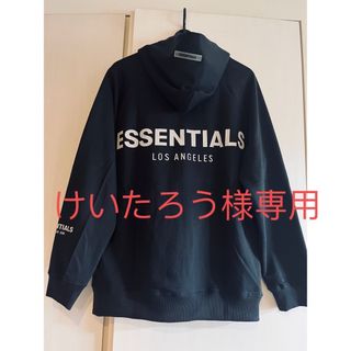 Essentials リフレクティブ 高級感パーカー男女兼用ビッグロゴ(パーカー)