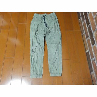 男児　ズボン　パンツ　サイズ150　緑　ウエスト・裾ゴム(パンツ/スパッツ)