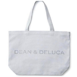 ディーンアンドデルーカ(DEAN & DELUCA)の新品DEAN&DELUCA公式オンライン チャリティートートバッグスノーブルーL(トートバッグ)
