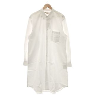 コムデギャルソン(COMME des GARCONS)のCOMME des GARCONS コムデギャルソン 23AW ロングスリーブコットンロングシャツ GL-B020 ホワイト XS(シャツ)