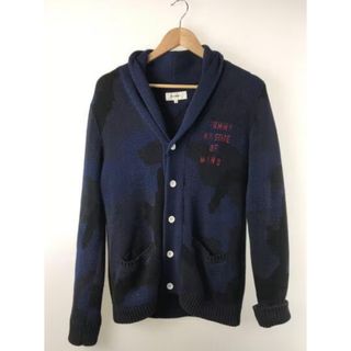 トミーヒルフィガー(TOMMY HILFIGER)のトミー カーディガン ニット ショールカラー 迷彩 ロゴ 長袖(カーディガン)