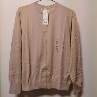 UNIQLO - タグ付き新品 異素材チュニックロングカーディガンの通販 by