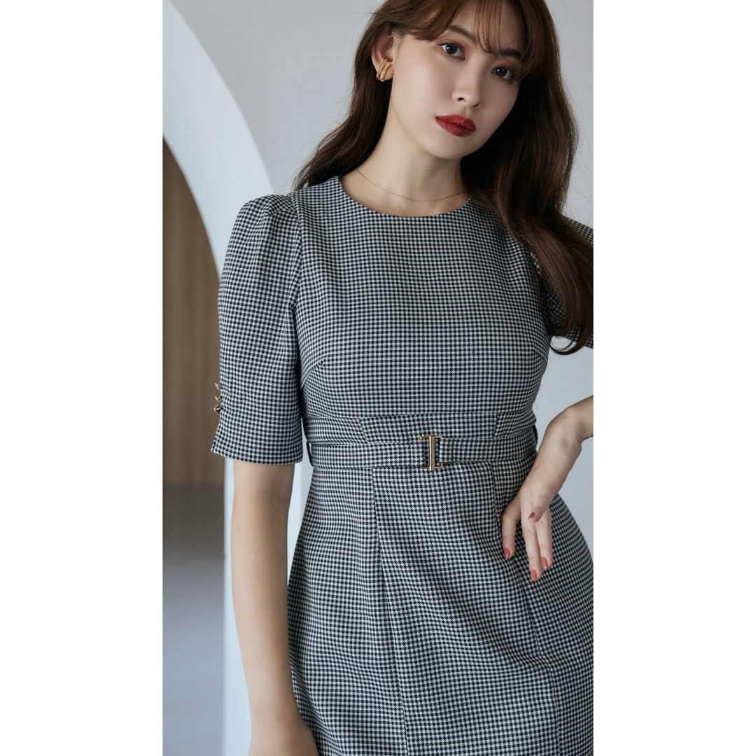 Her lip to - Her lip to Lady Checkered Belted Dressの通販 by
