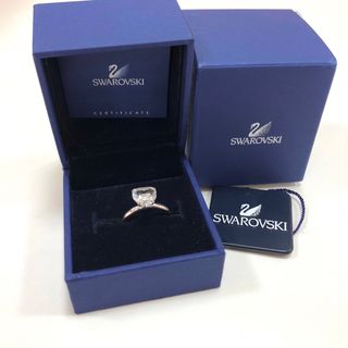 スワロフスキー(SWAROVSKI)の🍀 SWAROVSKI スワロフスキー ハートリング 52(リング(指輪))