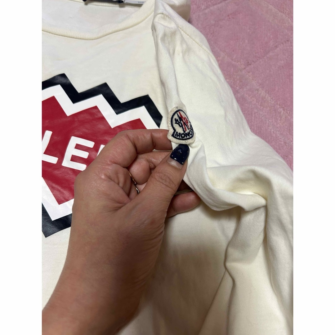 MONCLER(モンクレール)のMONCLER152ロングTシャツ キッズ/ベビー/マタニティのキッズ服男の子用(90cm~)(Tシャツ/カットソー)の商品写真