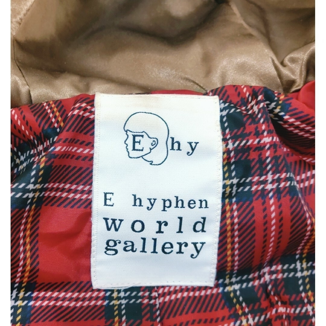 E hyphen world gallery(イーハイフンワールドギャラリー)のE hyphen world gallery コート　レディース　 ベージュ レディースのジャケット/アウター(ロングコート)の商品写真