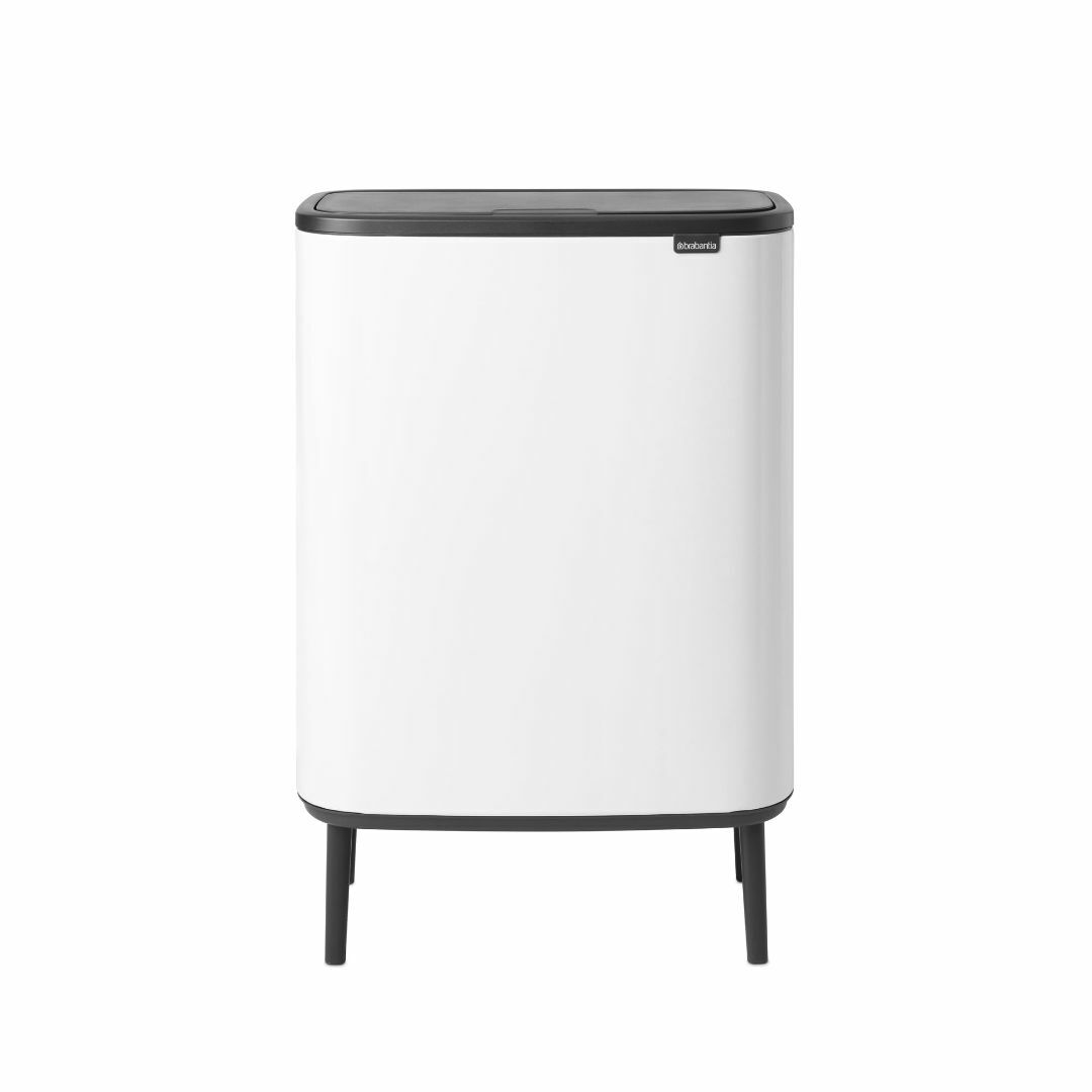 【色: ホワイト】ブラバンシア(Brabantia) フタ付きゴミ箱 ホワイト  インテリア/住まい/日用品のインテリア小物(ごみ箱)の商品写真