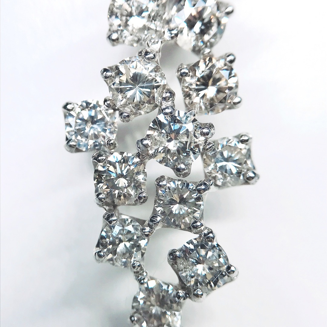 1.50ct ダイヤモンドネックレス プラチナ ダイヤ 1.5ct レディースのアクセサリー(ネックレス)の商品写真