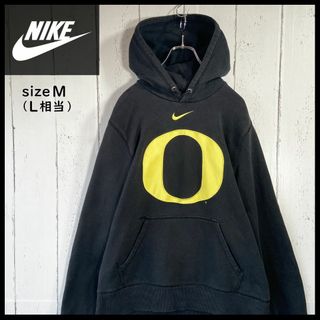 ナイキ(NIKE)のNIKE ナイキ OREGON DUCKS 刺繡 パーカー 90s 古着 L相当(パーカー)