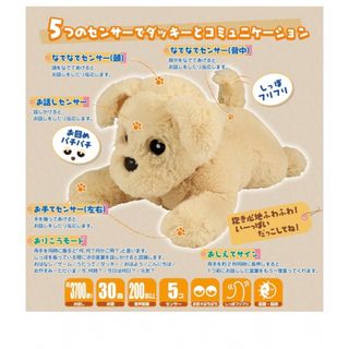 タカラトミー(Takara Tomy)の新品　もっとおりこうダッキー　(ぬいぐるみ)