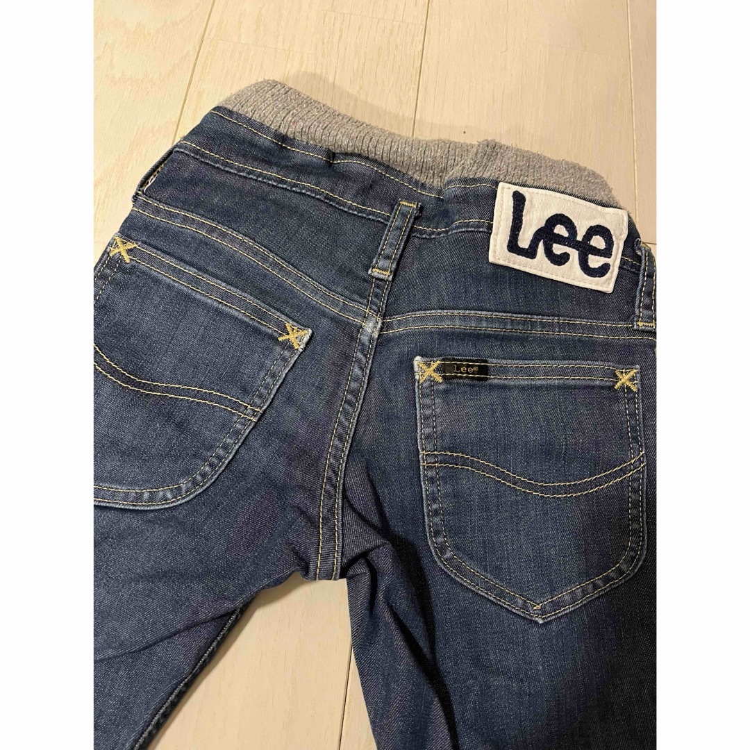 Lee(リー)のLeeストレートデニム＆グレースウェット　110cm キッズ/ベビー/マタニティのキッズ服女の子用(90cm~)(パンツ/スパッツ)の商品写真