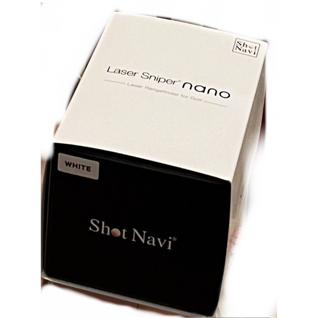 新品Shot Navi Laser Sniper nanoショットナビ 距離計 チケットのスポーツ(ゴルフ)の商品写真