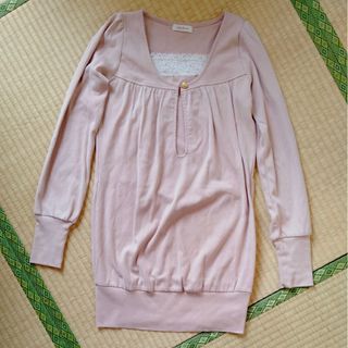 ミルフェルム(mille ferme)のミルフェルム 授乳服チュニックS(マタニティトップス)