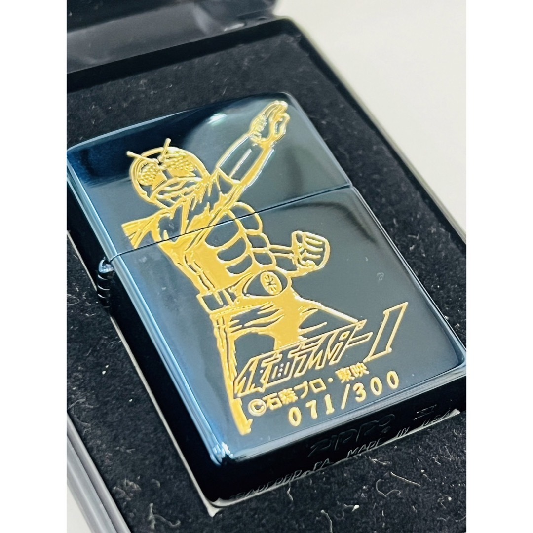 ZIPPO(ジッポー)の【世界300個限定】ジッポー 仮面ライダー2 限定300 チタニウム1995年製 メンズのファッション小物(タバコグッズ)の商品写真