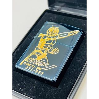 ジッポー(ZIPPO)の【世界300個限定】ジッポー 仮面ライダー2 限定300 チタニウム1995年製(タバコグッズ)