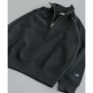 アーバンリサーチ(URBAN RESEARCH)の【BLACK】『別注』Champion*URBAN RESEARCH HALF ZIP SWEAT(スウェット)