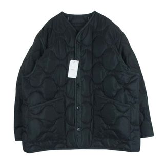 ハイク(HYKE)のHYKE ハイク 23AW 17402 QUILTED LINER JACKET キルティング ライナー ミリタリー ジャケット ブラック系 XXL 5【極上美品】【中古】(ミリタリージャケット)