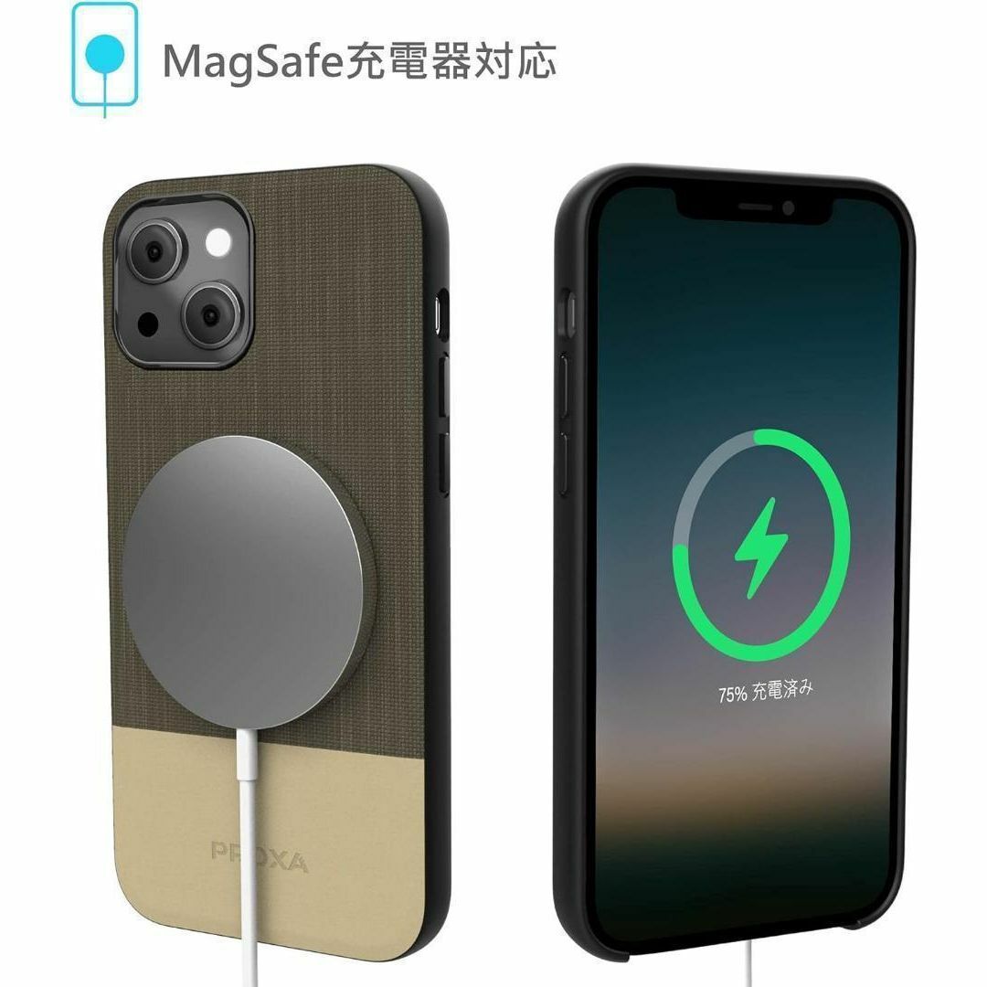 【色はブラックです❣️】iPhone 13 ケース6.1インチMagSafe対応 メンズのジャケット/アウター(ノーカラージャケット)の商品写真