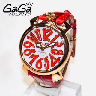 ガガミラノ(GaGa MILANO)のガガミラノ マヌアーレ40MM 5021.5 クォーツ レディース【保証書付属】(腕時計(アナログ))