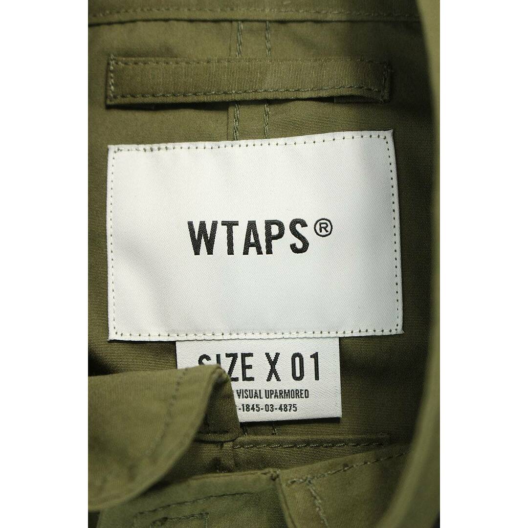 W)taps(ダブルタップス)のダブルタップス  22SS  CONCEAL JACKET COPO WEATHER 221BRDT-JKM03 4ポケット ミリタリーブルゾン メンズ 1 メンズのジャケット/アウター(ミリタリージャケット)の商品写真