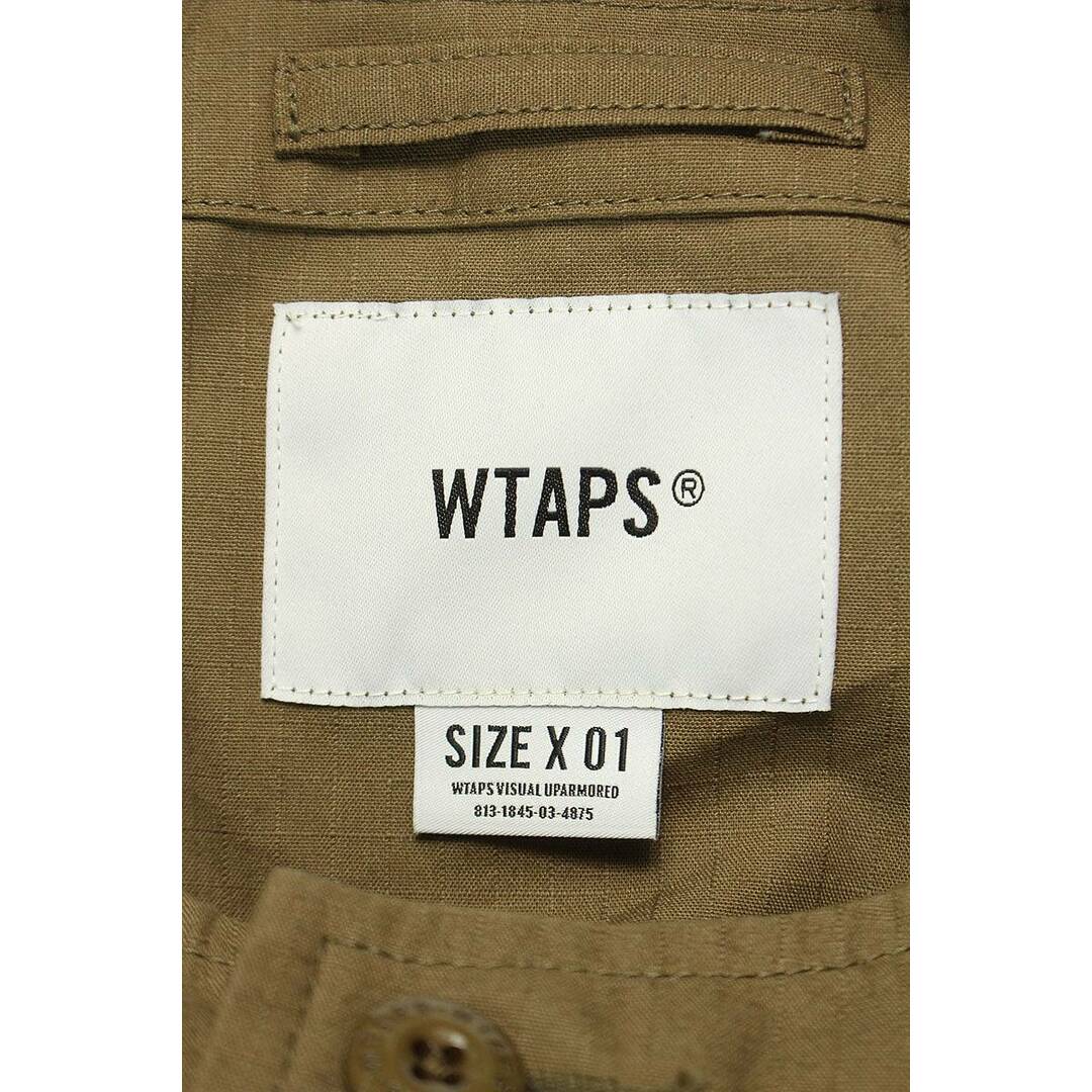 W)taps(ダブルタップス)のダブルタップス  21SS  211WVDTY-SHM06 ノーカラー カーゴ ミリタリーブルゾン メンズ 1 メンズのジャケット/アウター(ミリタリージャケット)の商品写真